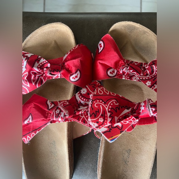 BANDANA BOW SANDALS - Picture 5 of 5